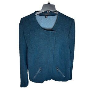 Torrid Women's Double Knit Moto Jacket Long Sleeve Women's Jacket Size 3 (3X)